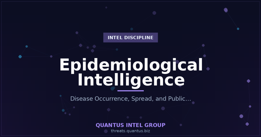 epidemiological-intelligence-intelligence-discipline-guide