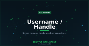 username-handle-data-point-guide